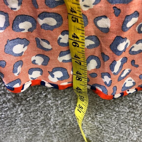 NWT Graceatwood The Drop Long Sleeve Midi Dress Sz S Red Leopard Print V-Neck - Picture 12 of 12